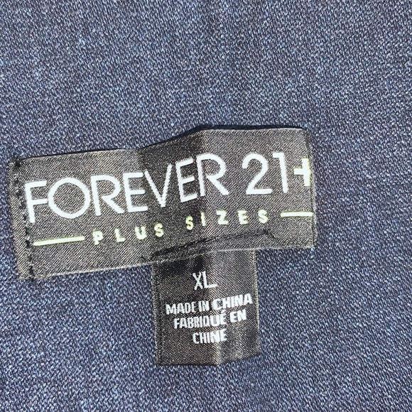 XL NWT Wide Waistband Jeggings Forever 21 Plus Denim - Picture 9 of 15